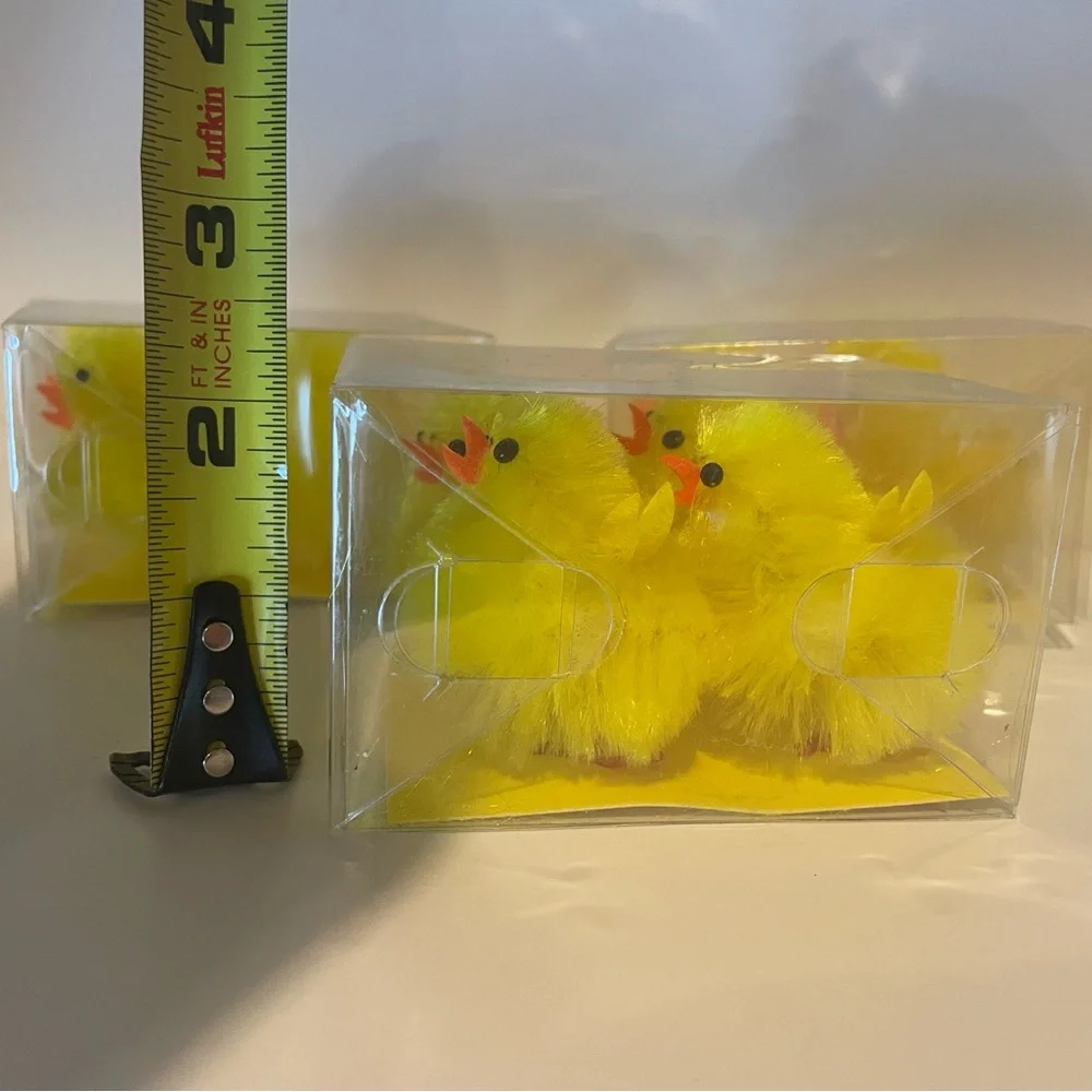 🐥 Easter Chicks, Yellow Plush, NWT, Lot of 12 large, Easter Crafts